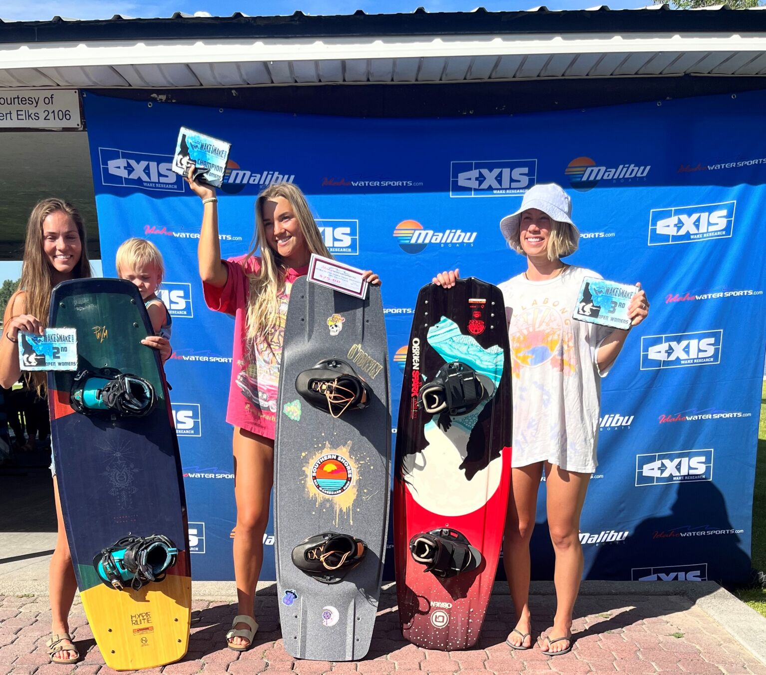 Women's Open winner